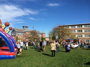 Family Weekend festivities on the Hoval